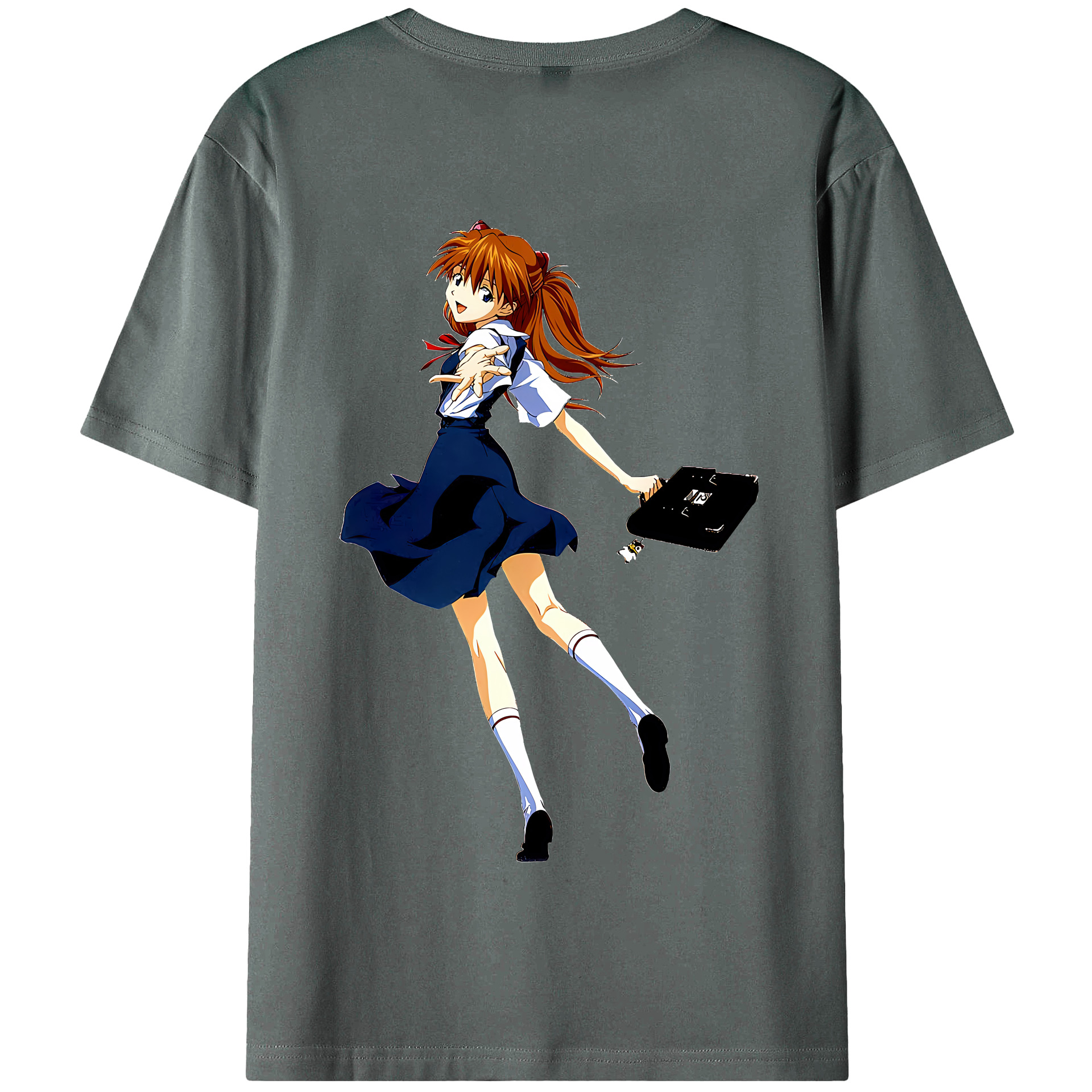 （画像用） EVA 新世紀エヴァンゲリオン 綿100％半袖Tシャツ（背面プリント）